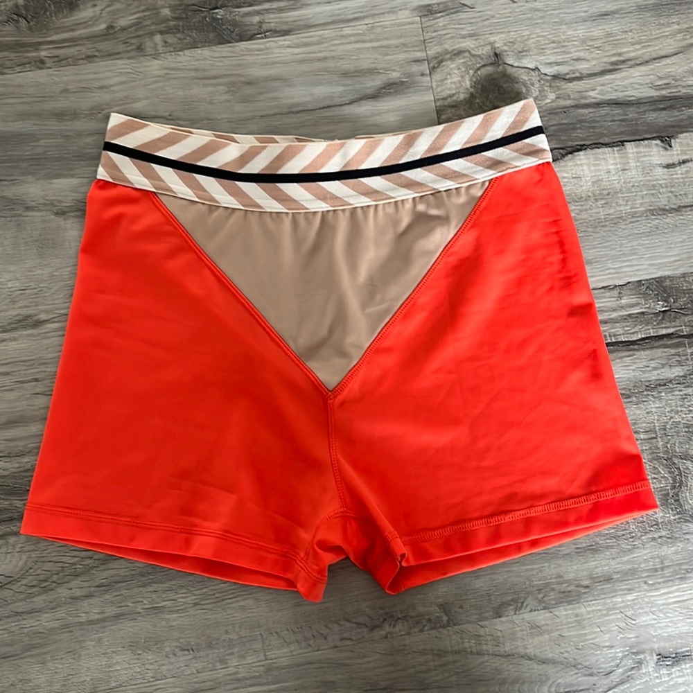 Olympia activewear Theo tomato shorts High waisted